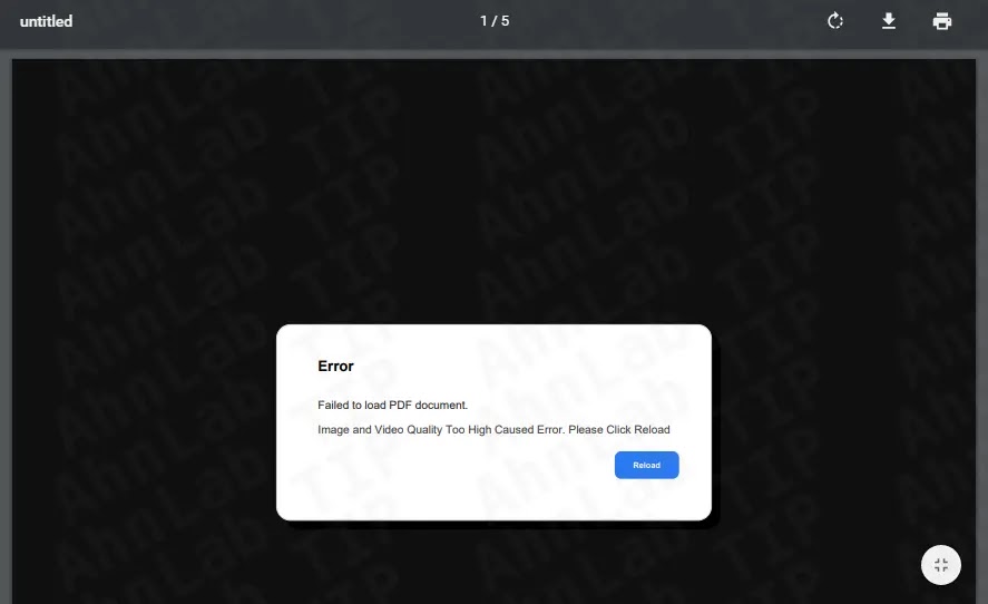 Κακόβουλο λογισμικό PDF που χρησιμοποιείται στην επίθεση – 2 (Πηγή - ASEC)